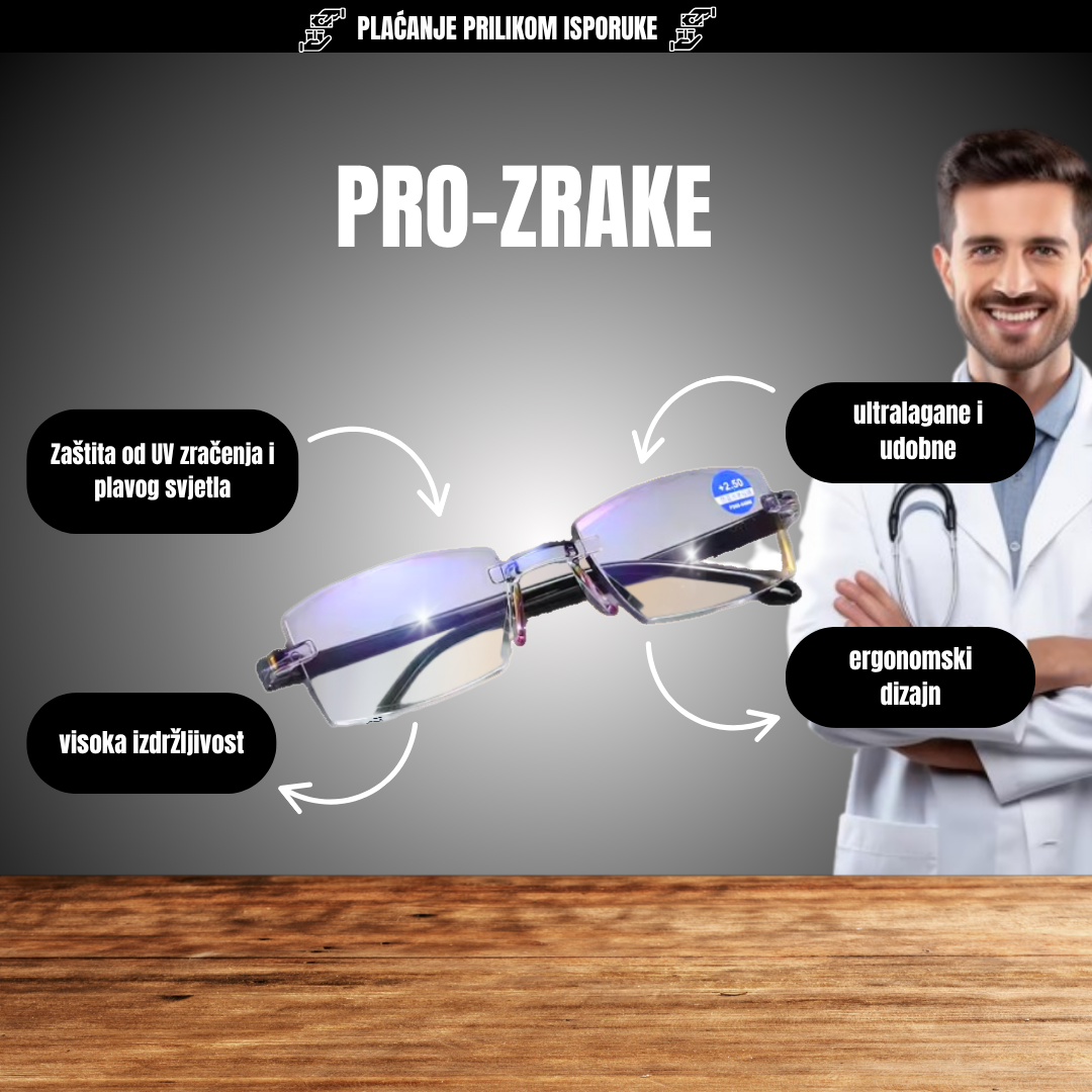 Pametne Naočale Protiv Zračenja - Vision™ + Besplatna Kožna Futrola