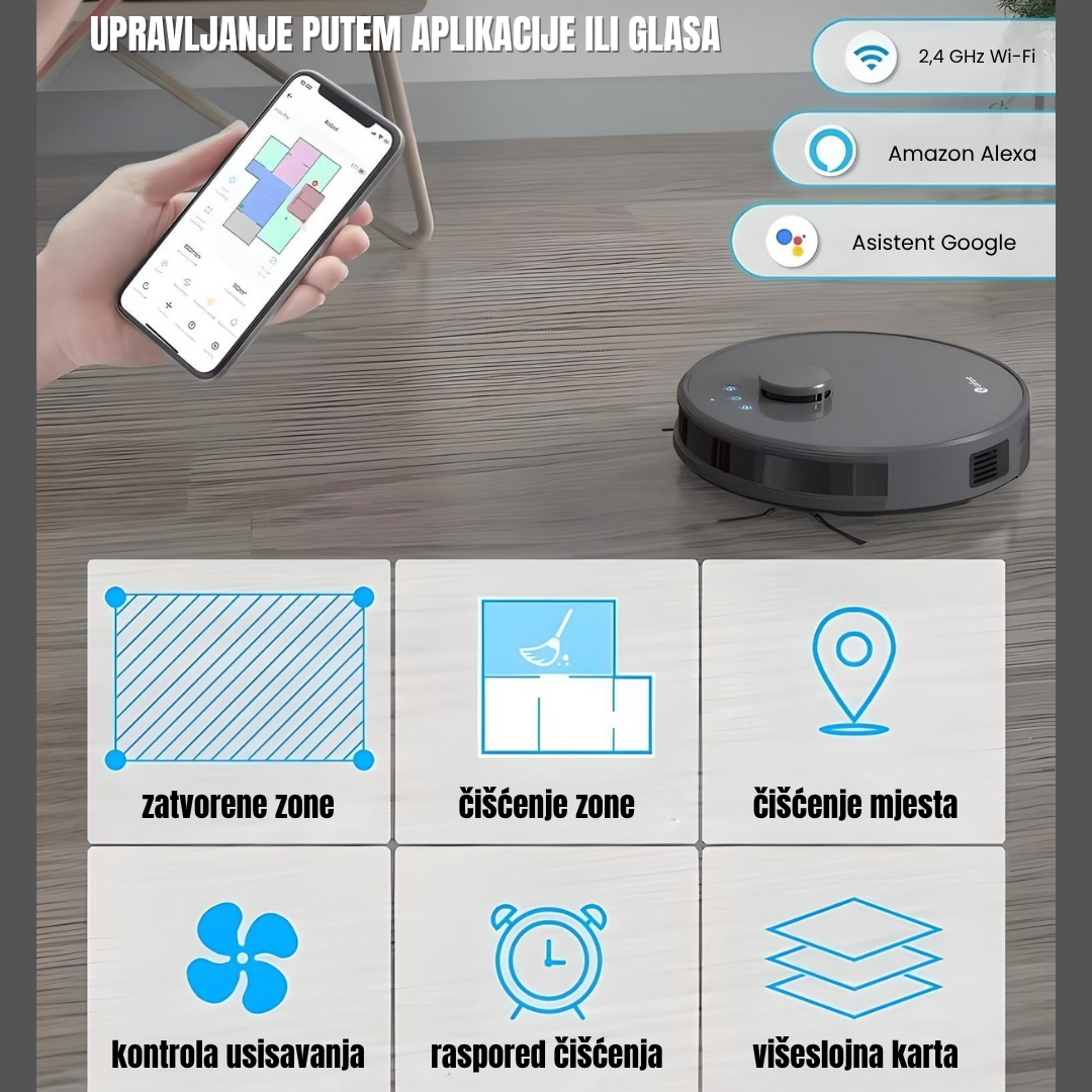 Komplet Pametni Robot 3 u 1 - CleanPro™ (VELIKA RASPRODAJA)
